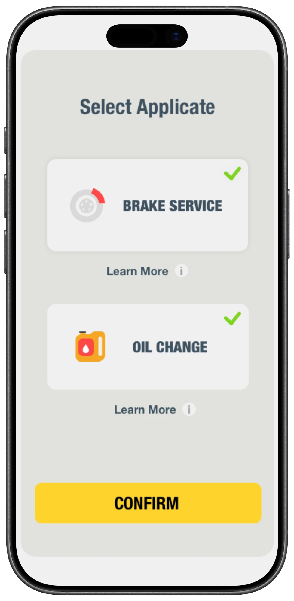 Select services you offer